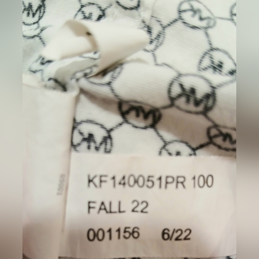 Men's Michael Kors Slim Fit Black & White Button Down Dress Shirt‎ - Picture 3 of 16